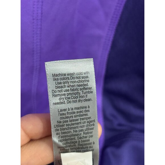 Athletic Works C9 NWT Womens Duo Dry Purple Full Zip Lightweight Jacket SZ XL - Picture 7 of 10